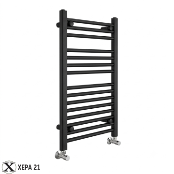 Лира за баня алуминиева Thermolux 440(400)/1200 - 762W - Черна