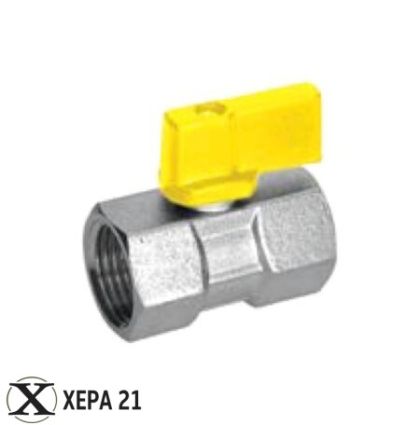 Мини сферичен кран за газ - F/F 1/2" - FORNARA