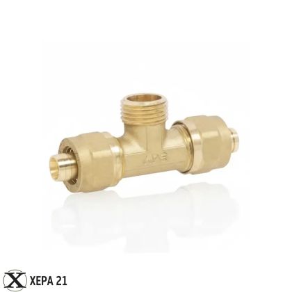 Тройник мъжки 16 х 1/2" М х 16 APE 