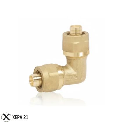 Коляно двустранно ф 26 х 26 за тръба с алуминиева вложка - APE 