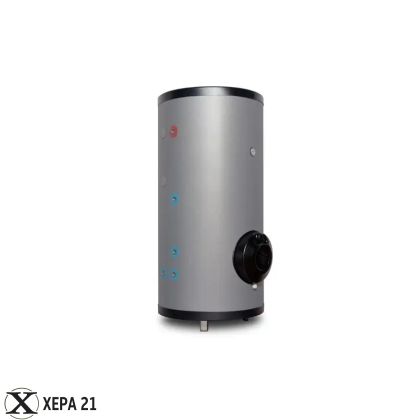 Комбиниран подово стоящ бойлер TEDAN Combi Pro INOX 280 литра, една серпентина, неръждаем, 6 kW 