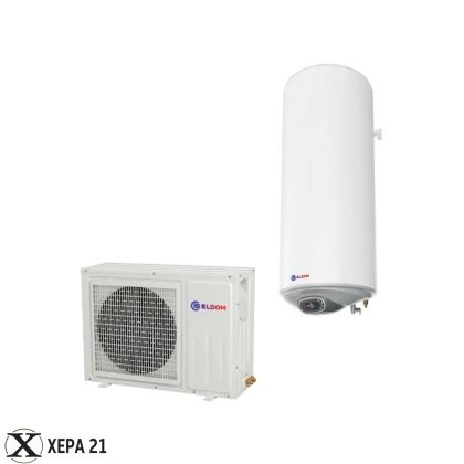 Термопомпен бойлер ЕЛДОМ 120л - HPWH120S 