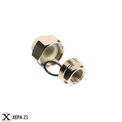 Холендрова връзка муфирана с вътрешна резба Ø25×025 