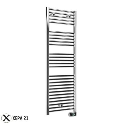 Електрическа лира за баня Crystal E-CHROME 450 W, 1375×480 mm 