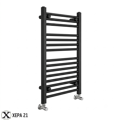 Лира за баня алуминиева Thermolux 440(400)/1200 - 762W - Черна