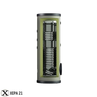 Комбиниран подово стоящ бойлер TEDAN Combi Style INOX 200, серпентина