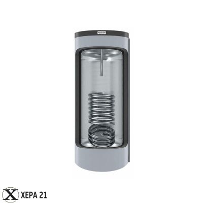 Комбиниран подово стоящ бойлер TEDAN Combi Plus INOX 300, серпентина