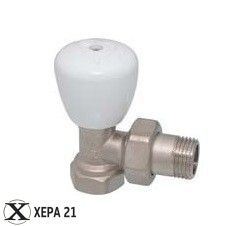 Вентил радиаторен ъглов 1/2" x 1/2"- FORNARA