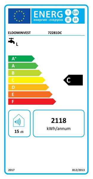 Бойлер 200л. 2.2 kW керамичен нагревател – Елдом серия Еврика