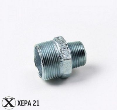 Нипел редуктивен поцинкован 2 1/2" х 2 "