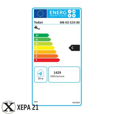 Електрически комбиниран бойлер Comby MB inox 80л с дясна серпентина 3kW