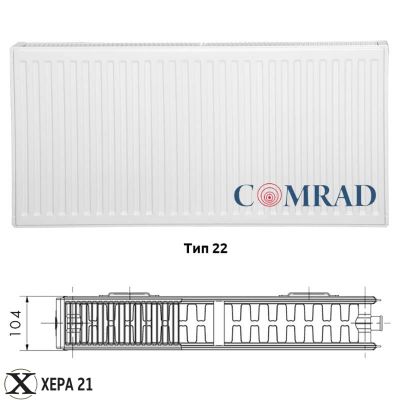 Панелен радиатор Comrad тип 22 - ефективно отоплително тяло за модерен интериор 