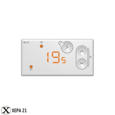 Конвектор Atlantic F120 Design WiFi 1000W, Електронен термостат 