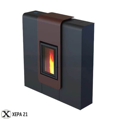 Пелетна Камина XILA IDRO 18 – CALUX PREMIUM бронз