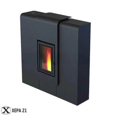 Пелетна Камина XILA IDRO 18 – CALUX PREMIUM черна