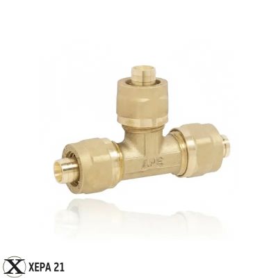 Тройник 26 х 26 х 26 за тръба с алуминиева вложка  - APE 