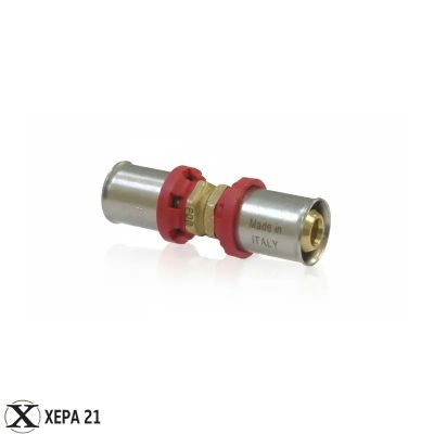 Прес-фитинг прав за Pex-Al-Pex тръба Ø16 х Ø16 - Fornara серия ForPress 