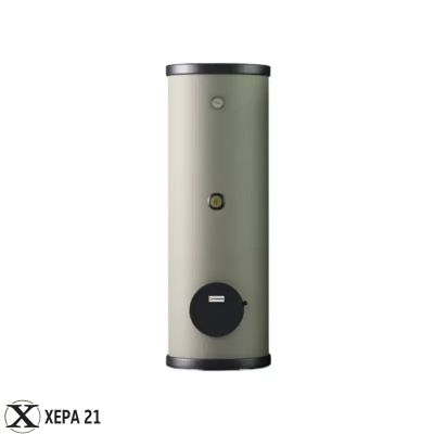 Комбиниран подово стоящ бойлер TEDAN Combi Style INOX 300 литра,една серпентина, неръждаем, 6 kW 