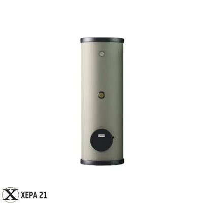 Комбиниран подово стоящ бойлер TEDAN Combi Style Max INOX 300 литра, две успоредни серпентини, неръждаем, 6 kW 