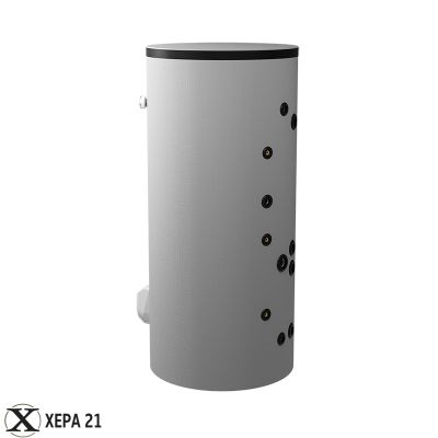 Стоящ бойлер ЕЛДОМ FV50080D2 - 0kW, с 2 двойни серпентини 500 FV50080D2